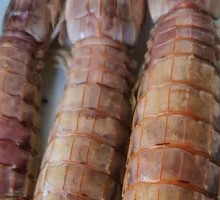 Steamed and Salted Prawn