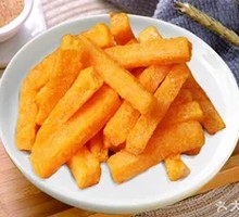 Glazed Sweet Potato Strips