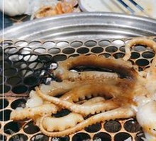 Grilled Live Octopus