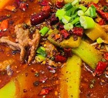 Spicy Boiled Beef with Sichuan Flavor