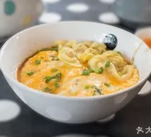 大馅云吞加鸡蛋