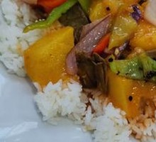 Beef and Potato Rice Bowl