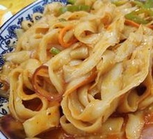 Stir-Fried Knife-Sliced Noodles