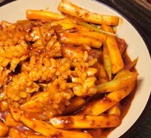 Squid Stir-Fried with Rice Noodles