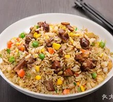 Braised Chicken Leg Fried Rice