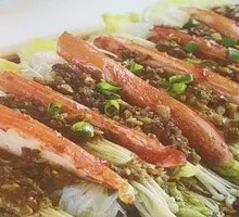 Crab Stick and Bok Choy Stir-fry