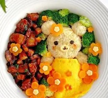 Baby Braised Pork Rice