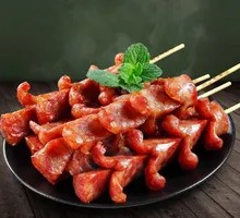 Flower-shaped Pork Sausage