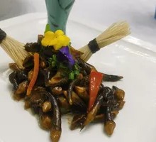 Chicken Mushroom and Fresh Abalone Stew