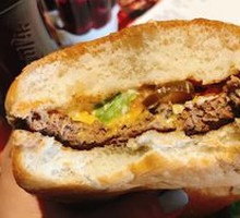 Grilled Pineapple Chicken Burger