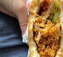 Spicy Chicken Leg Burger