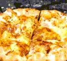 Pizza with Instant Cheese Pull
