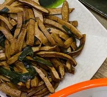 Stir-Fried Tofu Sheets