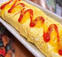 Cheese Omelette Roll