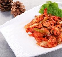 Spicy Squid Stir-Fry