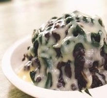 抹茶红豆冰