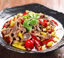 Spicy Pepper Chicken Offal