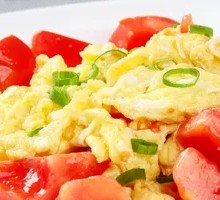 Tomato and Egg Rice Bowl