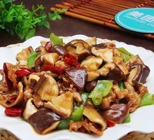 Shiitake Mushroom and Pork Slices