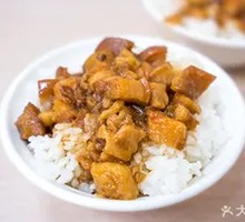 Braised Pork with Tofu Rice