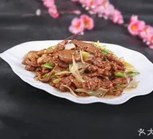 Scallion Stir-Fried Lamb