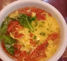 Tomato Egg Drop Soup