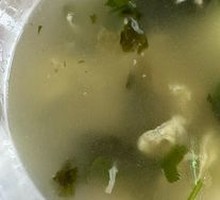 Seaweed and Egg Soup
