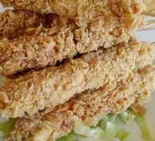 Handmade Garlic Chicken Strips