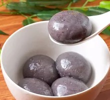 Black Glutinous Rice Black Sesame Tangyuan