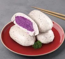Mixed Grain Purple Sweet Potato Bun
