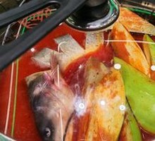 Bream Boiled in Water with Pancake Pot