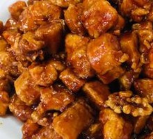 Caramelized Almond Chicken