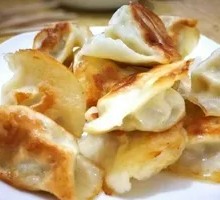 Beef and Chive Pan-Fried Dumplings