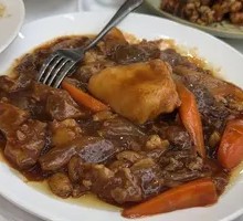 红烧牛舌尾