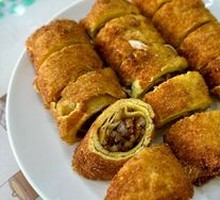 脆皮鸭卷
