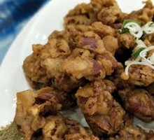 Dry-Braised Chicken Gizzard