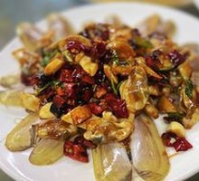 Spicy Stir-fried Clam Slices