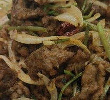 新疆爆羊肉