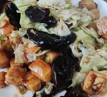 木耳白菜爆豆腐