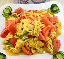 Tomato and Egg Fried Rice