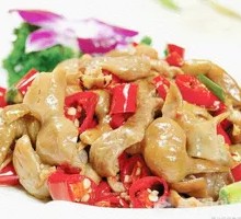 Spicy Pepper and Pig Intestines