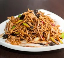 烧三丝盖浇饭