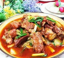 Braised Pork with Chinese Cabbage and Vermicelli
