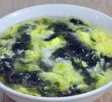 Seaweed and Egg Soup