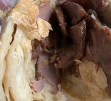 Beef-filled flatbread