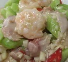 Shrimp and Tripe Cubes