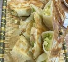 西葫鸡蛋锅贴