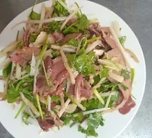 Mixed Lamb Offal Salad