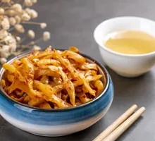 Pickled Mustard Greens Strips