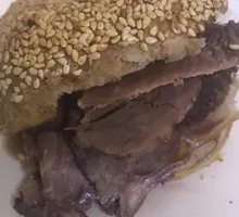 Beef-filled flatbread